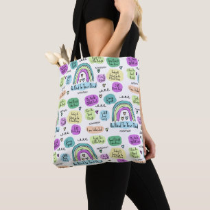 Positive Affirmations Tote Bag