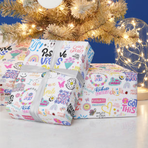 Positive Affirmations Wrapping Paper