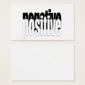 Positive And Negative (Front & Back)