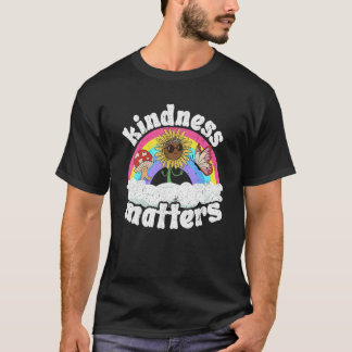 Positive Anti Bullying Rainbow Sped Teacher Kindne T-Shirt