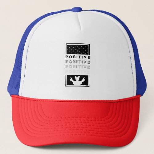 Positive Artwork Trucker Hat