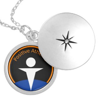 Positive Atheists Locket Necklace