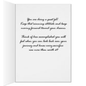 Positive Attitude Butterfly Cards (Inside (Right))