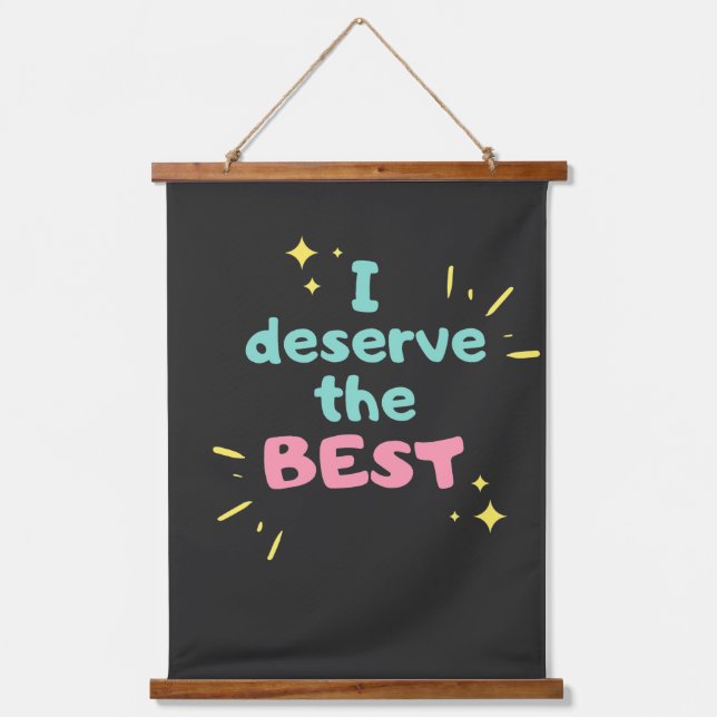 positive attitude inspirational positive vibes  hanging tapestry (Front)