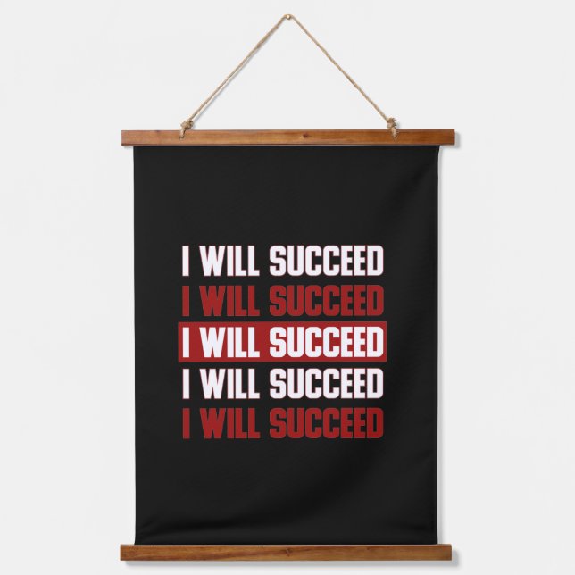 positive attitude inspirational positive words  hanging tapestry (Front)