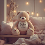 Positive Bear - &quot;I’m a Little Bear Who Believes 