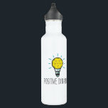 Positive Dinking Pickleball Water Bottle<br><div class="desc">Dink positively!</div>