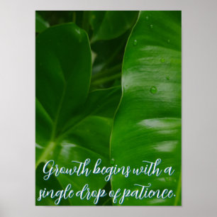 Positive Encouragement Customizable Poster
