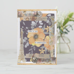 Positive Encouragement Inspirational Greeting Card