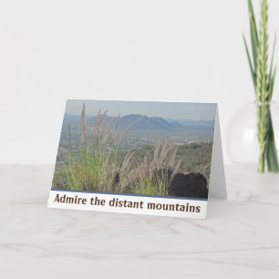 Positive Encouraging Reach Your Goals Sentiment Card