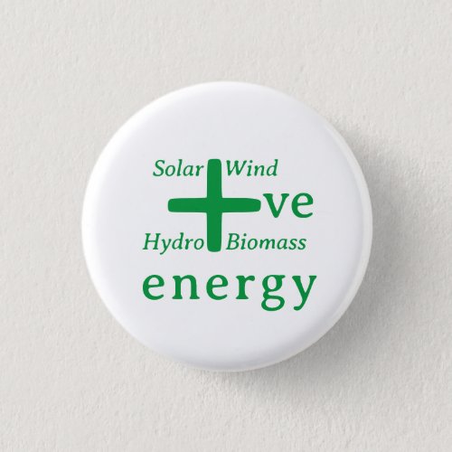 Positive Energy Badge Button