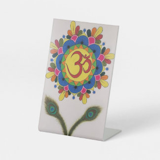 Positive Energy design Pedestal Sign