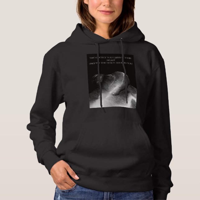 Positive Energy in your Heart Hoodie (Front)