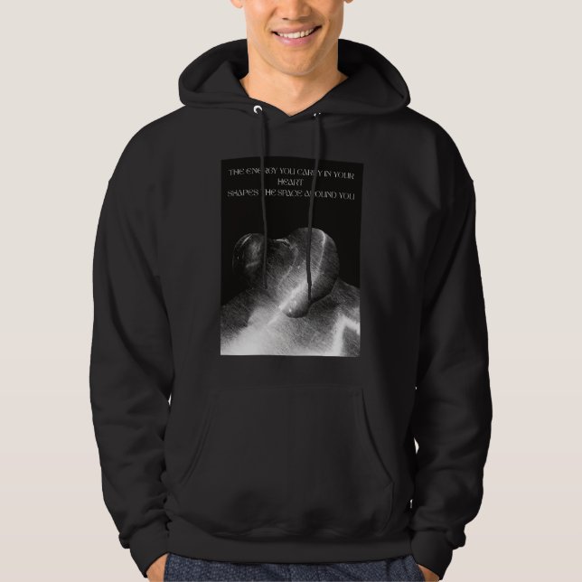 Positive Energy in your Heart Hoodie (Front)