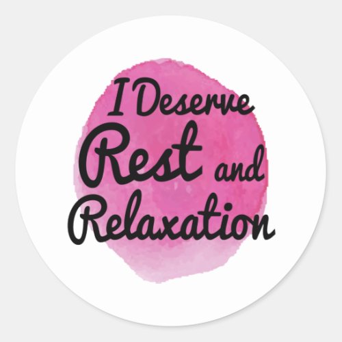 positive energy motivational quotes for self love classic round sticker