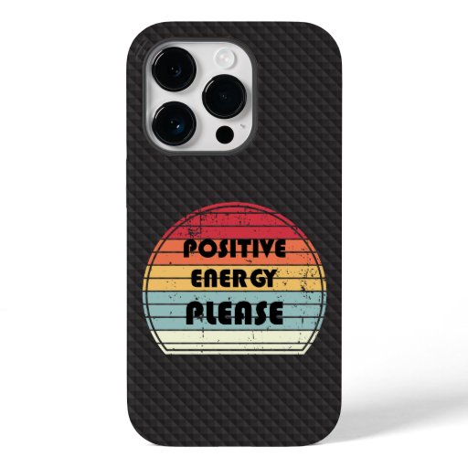Positive energy please - Motivation Case-Mate iPhone 14 Pro Case