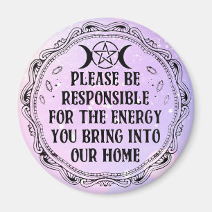 Positive Energy Reminder Magnet