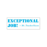 [ Thumbnail: Positive "Exceptional Job!" Marking Rubber Stamp ]