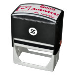 [ Thumbnail: Positive "Good Answers!" Feedback Rubber Stamp ]