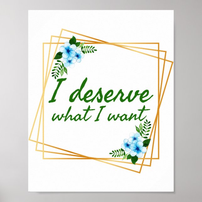 positive good vibes quotes for life poster (Front)