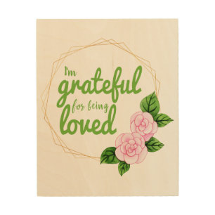 positive good vibes quotes for self acceptance wood wall art