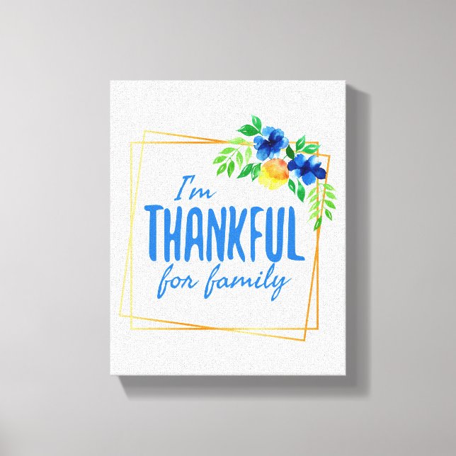 positive good vibes quotes for self love canvas print (Front)