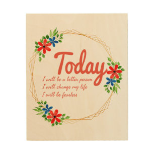 positive good vibes quotes for success wood wall art