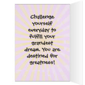 Positive Grape Pun - Achieve Grapeness Cards (Inside (Left))