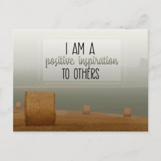 Positive Inspiration To Others Postcard
