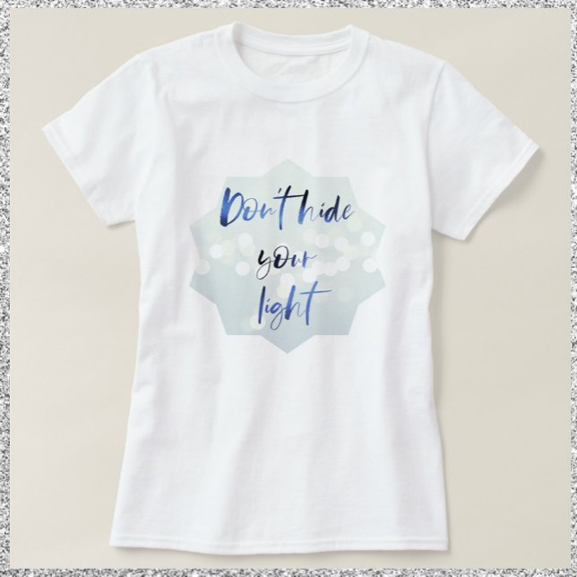 Positive Inspirational Quote Typography T-Shirt (Creator Uploaded)