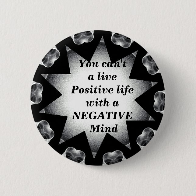 Positive Life_Button Pinback Button (Front)