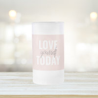  Positive Love Yourself Today Pastel Pink Quote 