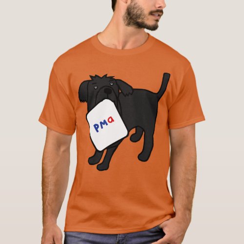 Positive Mental Attitude Dog T_Shirt