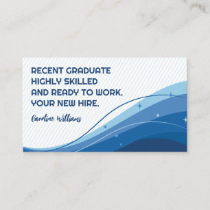 Positive Message Text Design Business Card