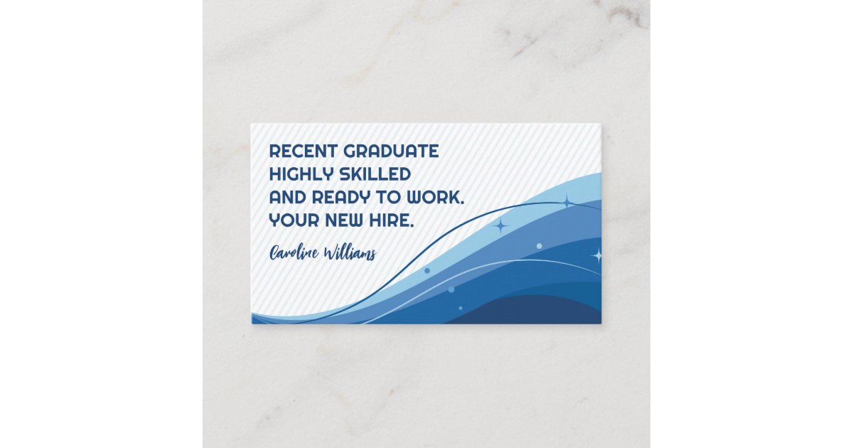Positive Message | Text Design Business Card | Zazzle