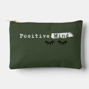 Positive Mind Army Green Accessories Pouch