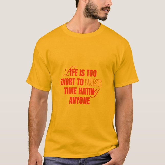 Positive Mindset Quote Tee (Front)