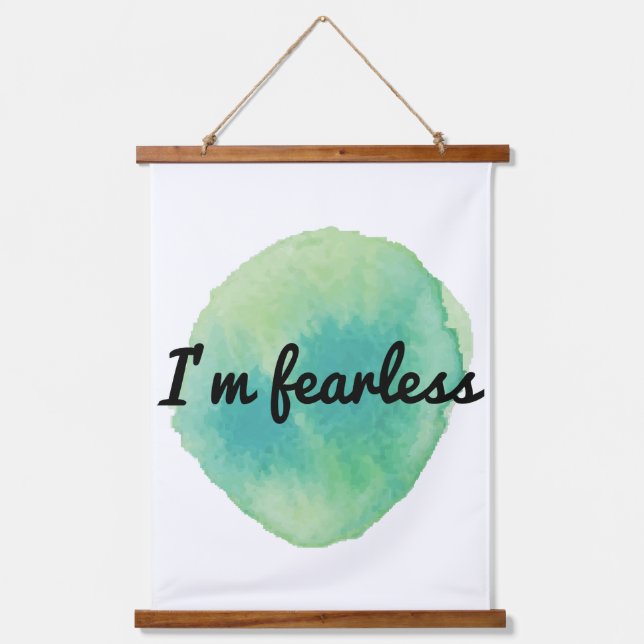 positive motivational vibes for self acceptance  hanging tapestry (Front)