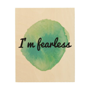 positive motivational vibes for self acceptance wood wall art