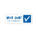 [ Thumbnail: Positive "Nice Job!" Tutor Rubber Stamp ]