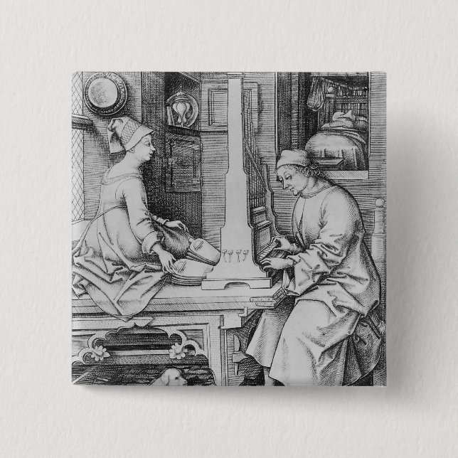 Positive Organ Button (Front)