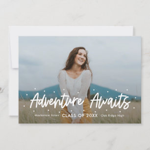 Positive Outlook Editable Color Graduation Invitation