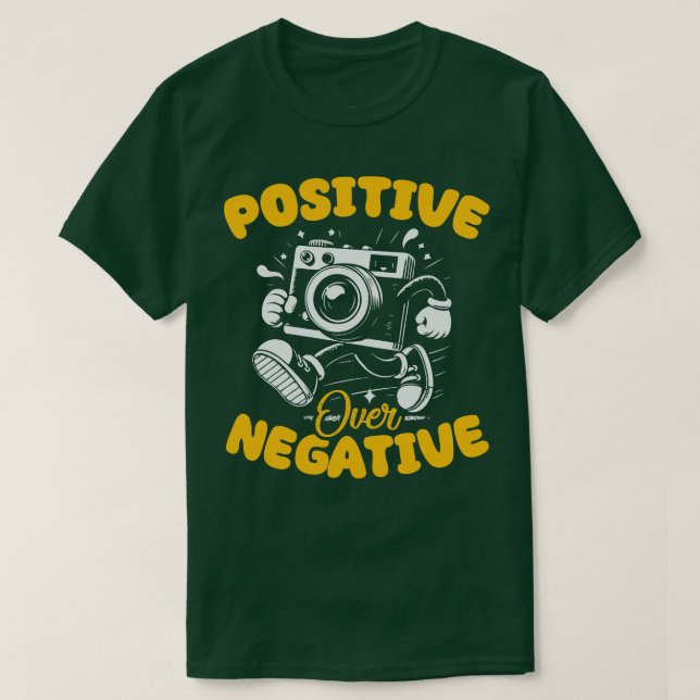 Positive Over Negative T-Shirt (Design Front)