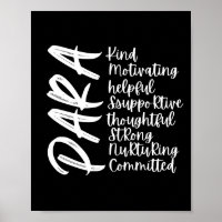 Positive Paraprofessional Affirmations