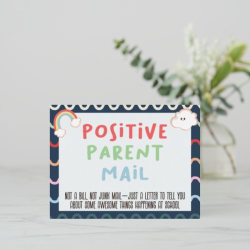 Positive parent Postcards