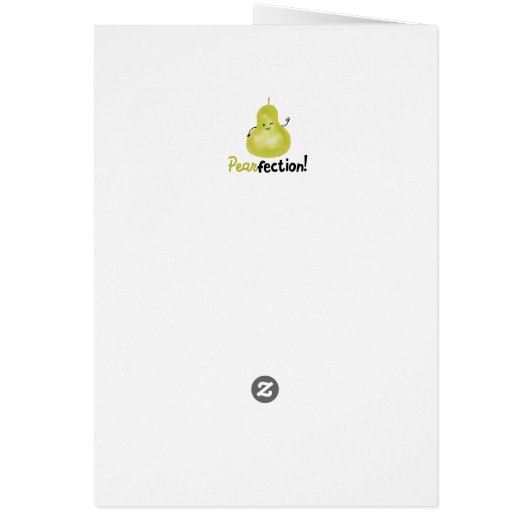 Positive Pear Pun - Pearfection (Back)