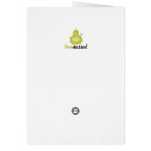 Positive Pear Pun - Pearfection Cards (Back)