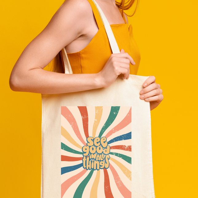 Positive Quote Tote Bag (Creator Uploaded)