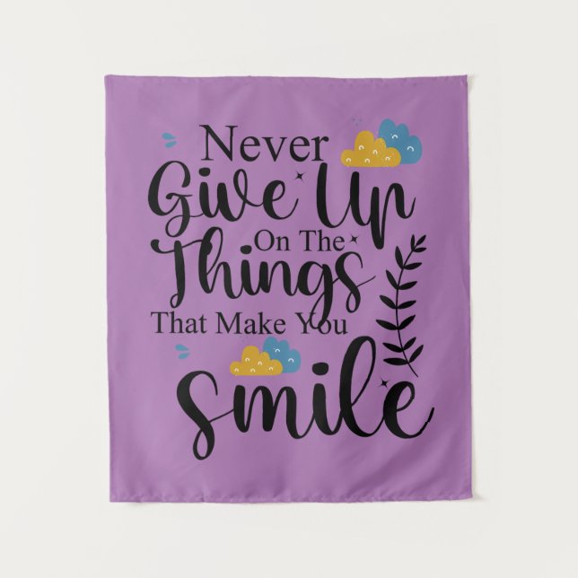 Positive Quotes Mental Health  Tapestry (Front)