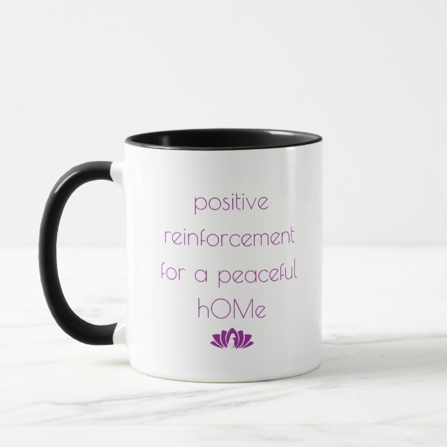 “Positive Reinforcement” Mug (Left)